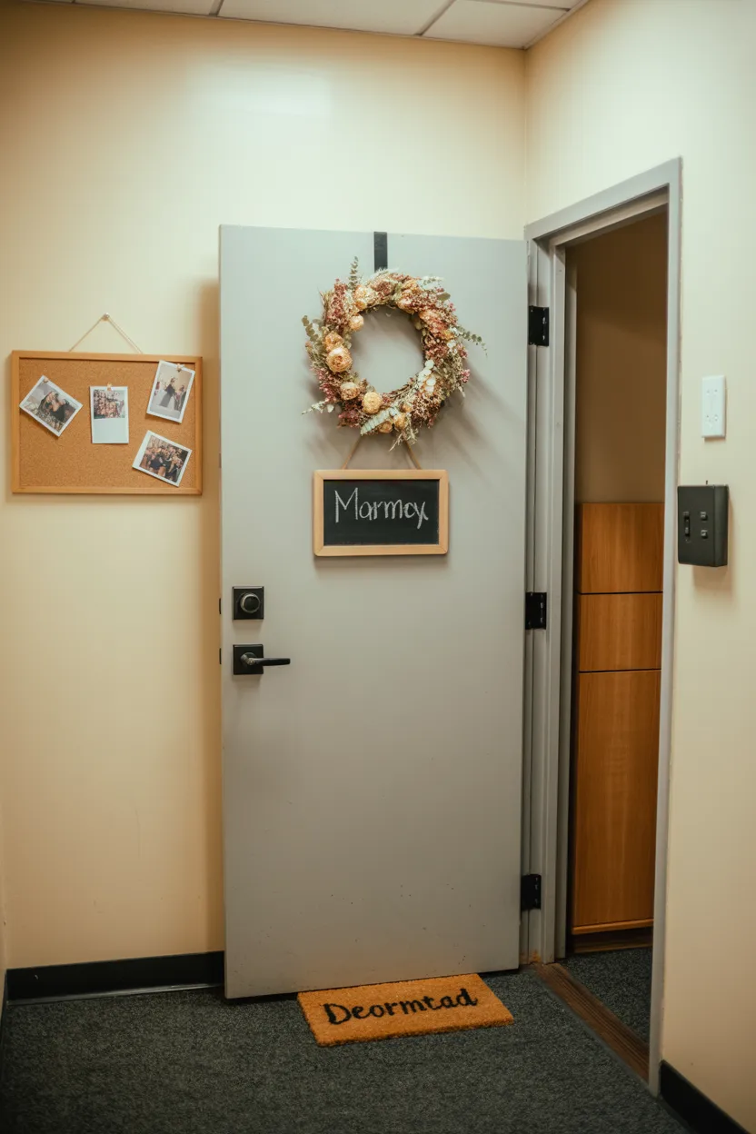 Personalize Your Door to Make Your Room Easy to Find and Feel Like Home