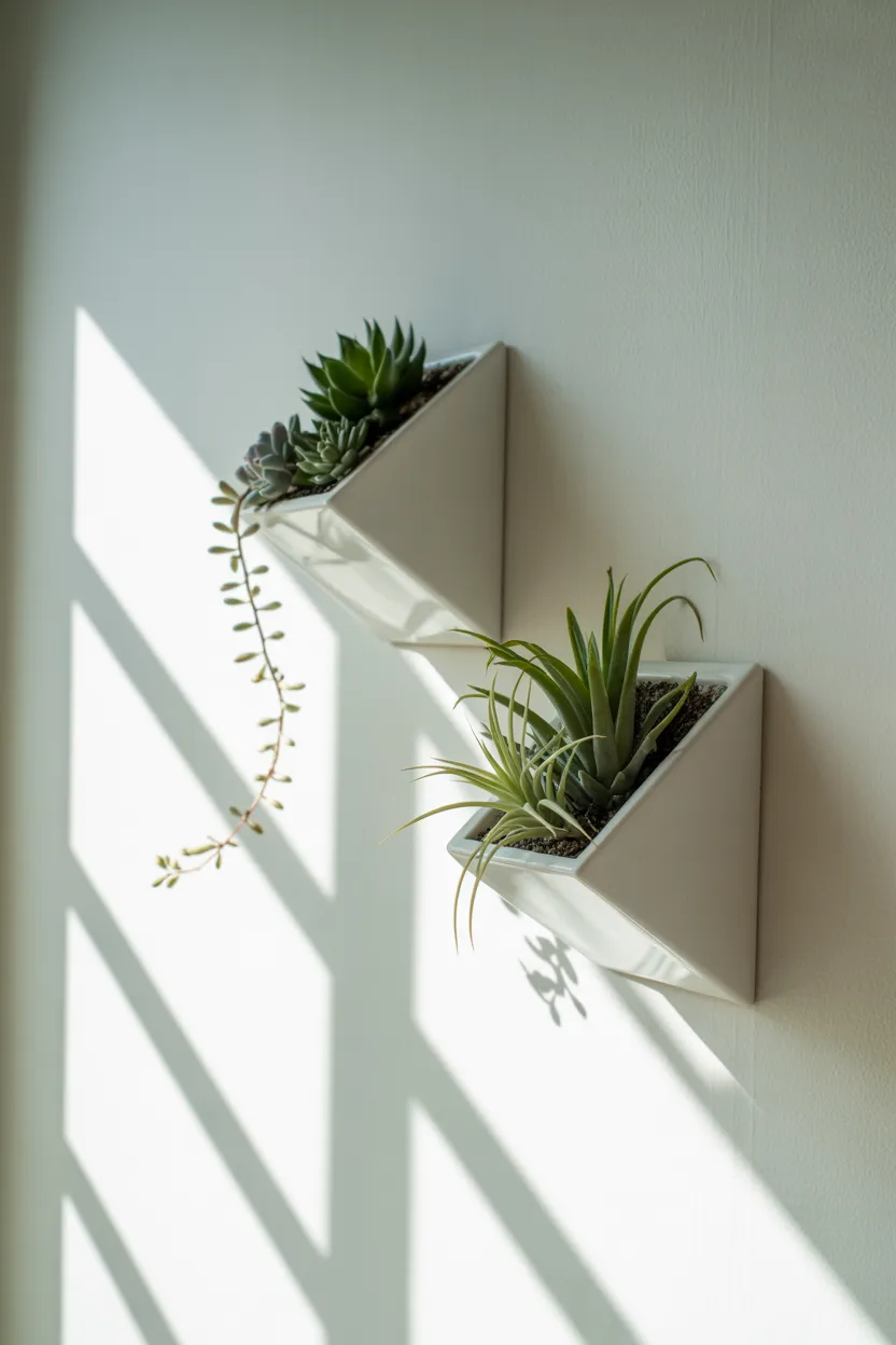 Hang a Wall-Mounted Planter for Art-Like Impact