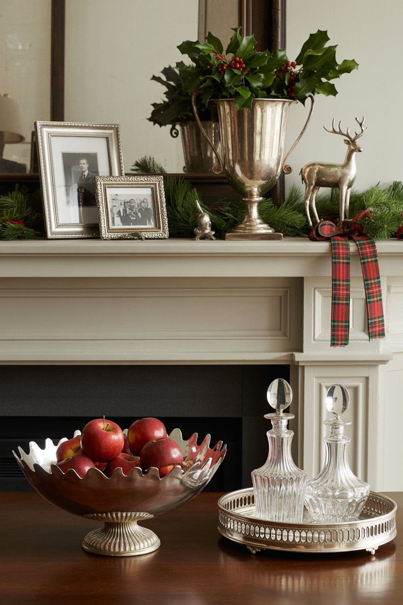 Antique Silver Accessories Throughout the Home