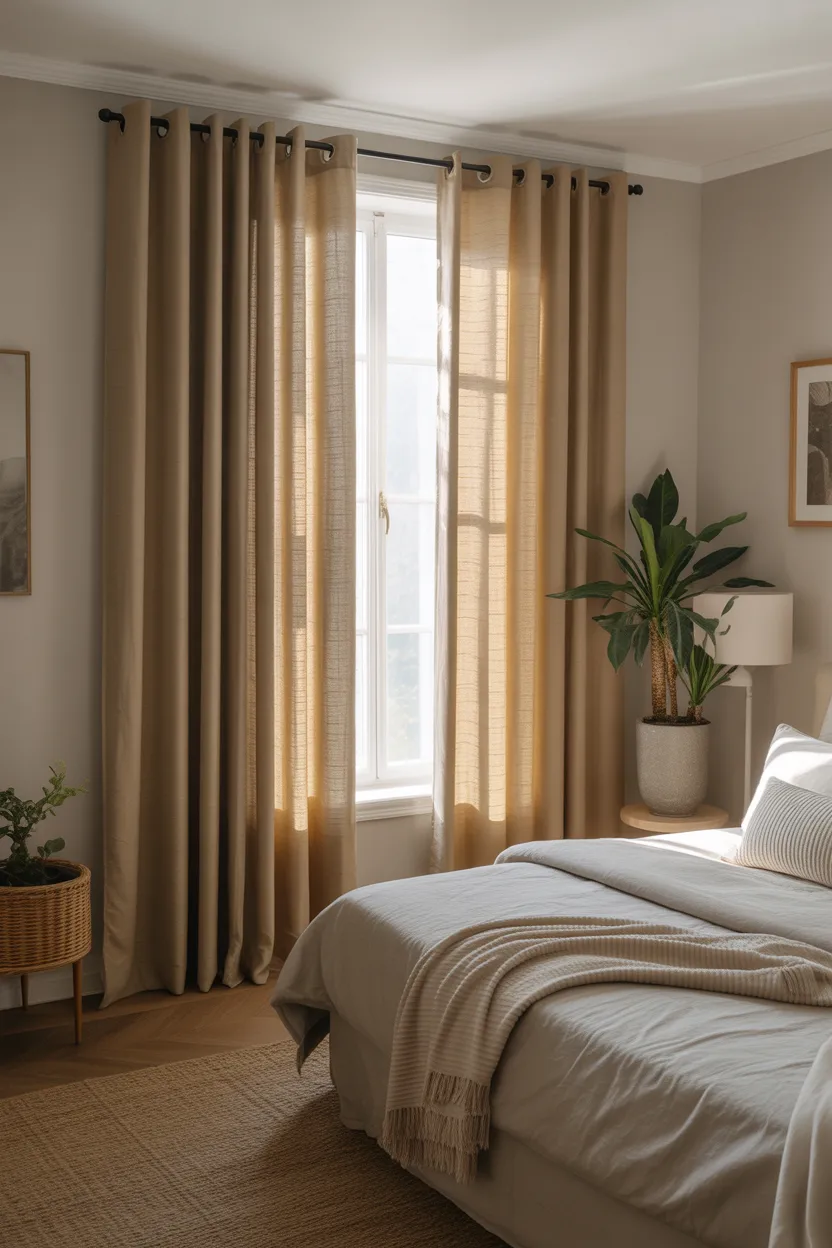 Blackout Curtains for Uninterrupted Sleep