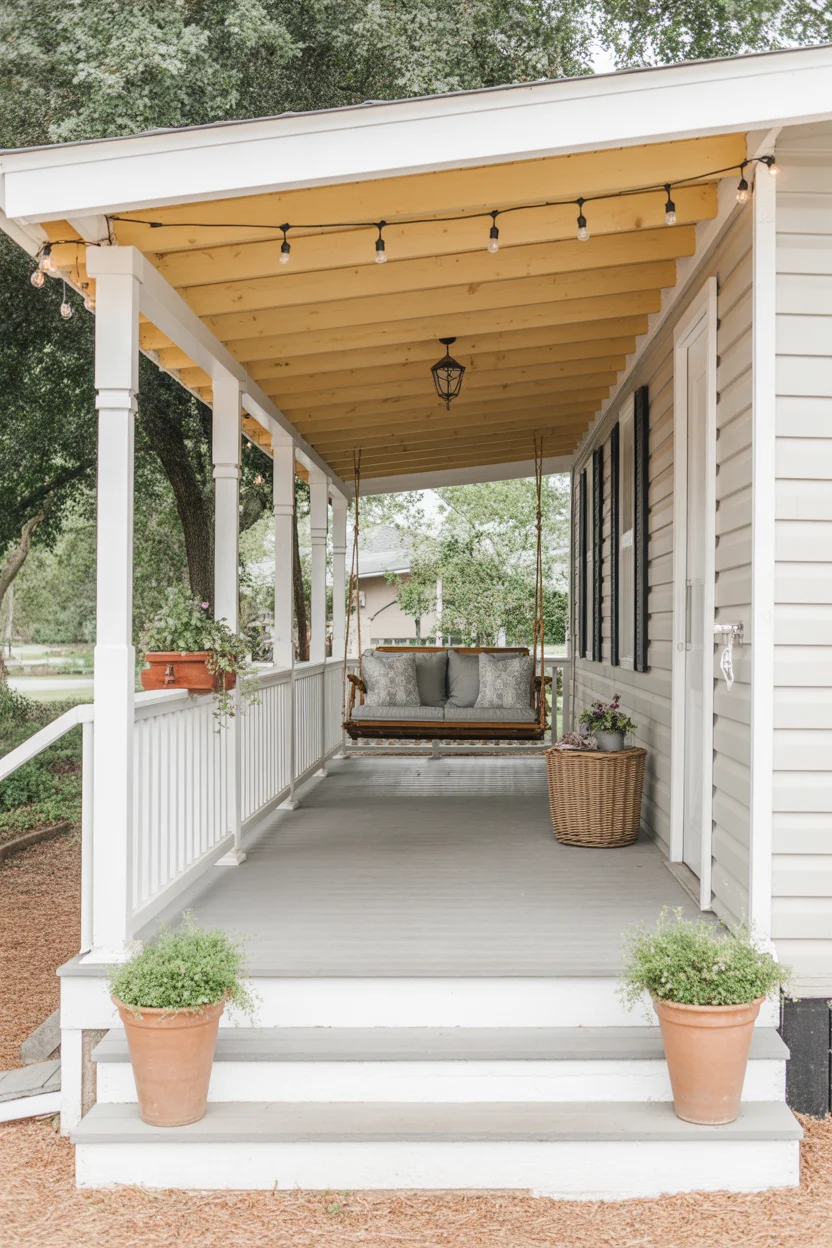 Build a Simple Covered Front Porch