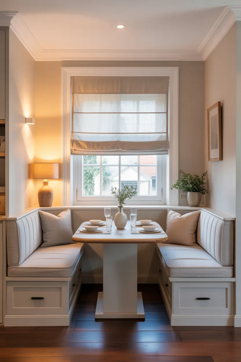  Built-In Dining Nook for a Cozy Booth Feel
