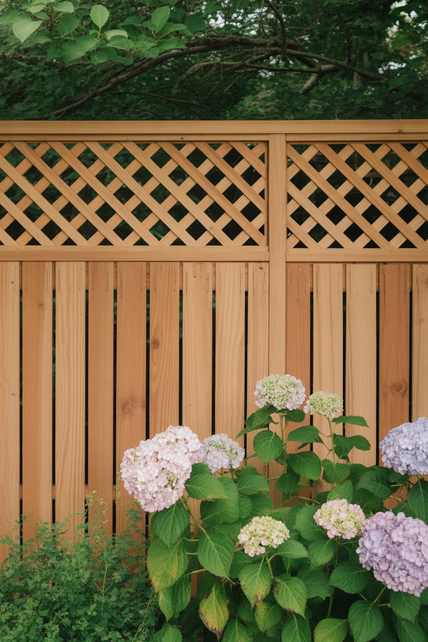 Cedar Lattice Top for Airflow
