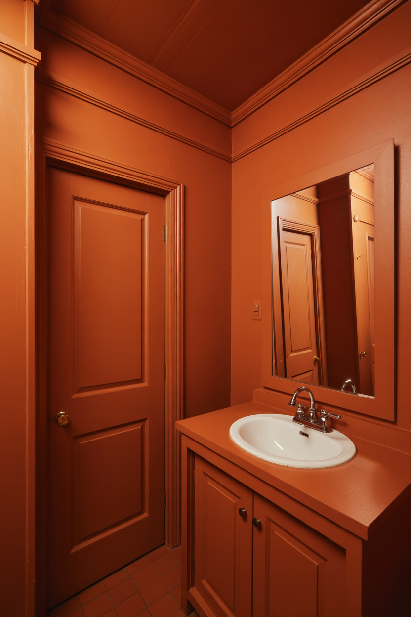 Color Drenching in One Bold Tone