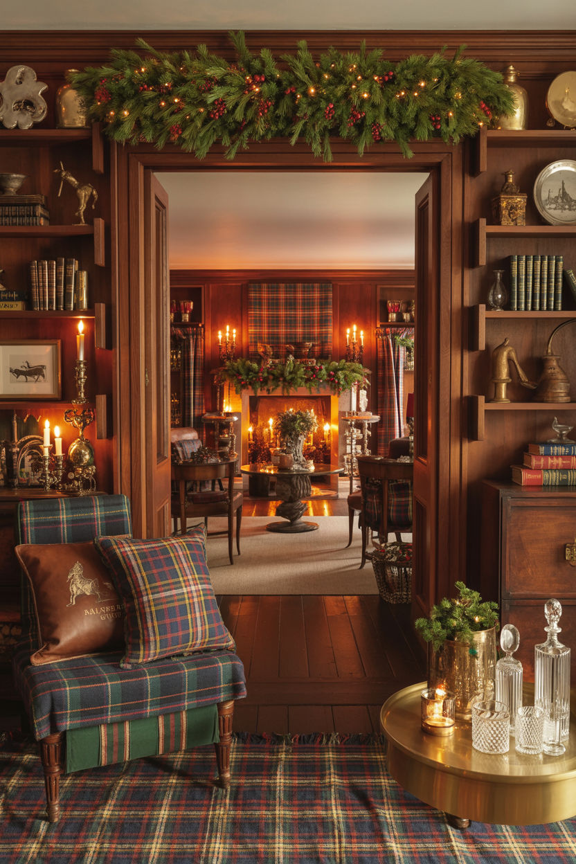 Complete Ralph Lauren Christmas Home Panorama