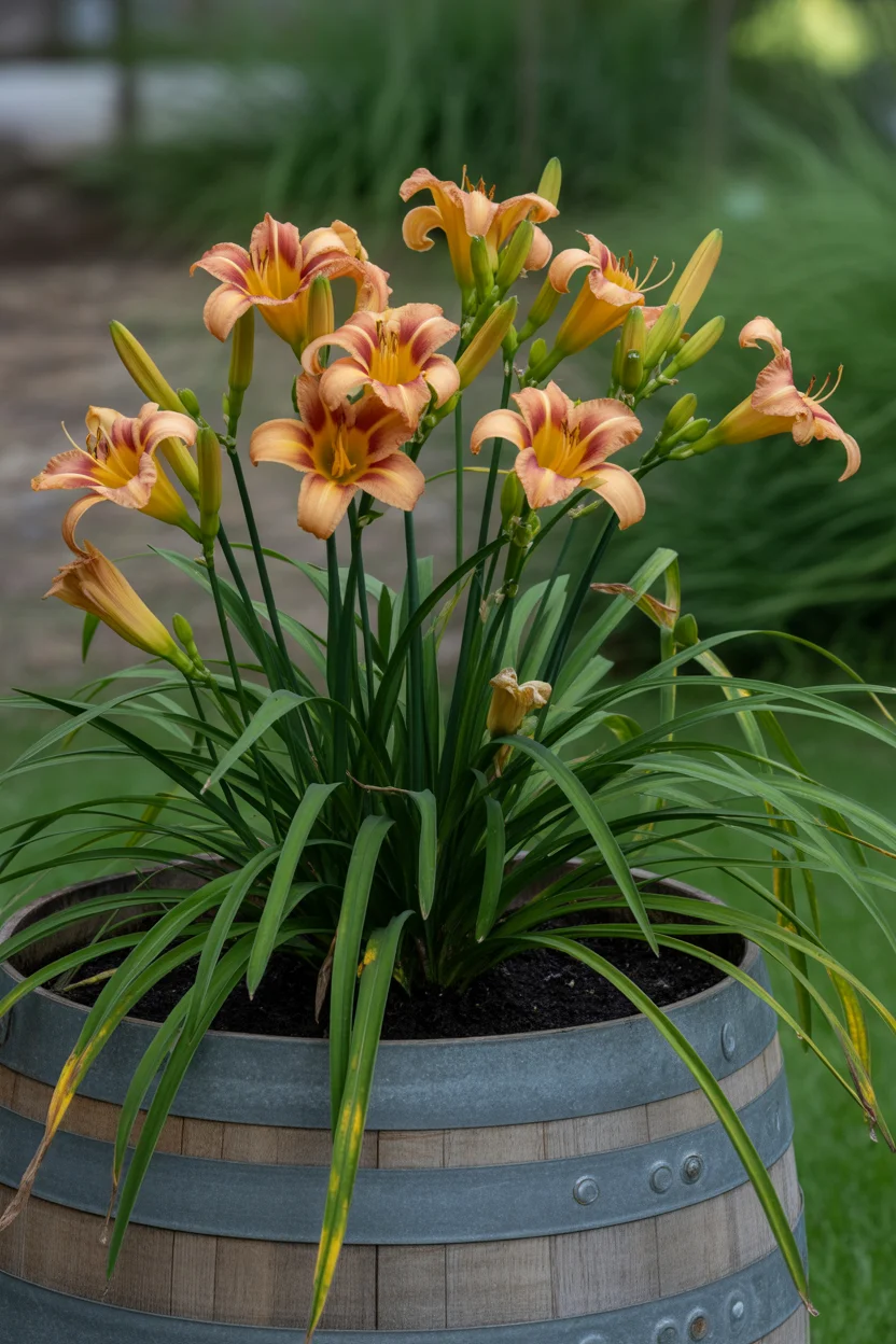 Daylily (Hemerocallis)
