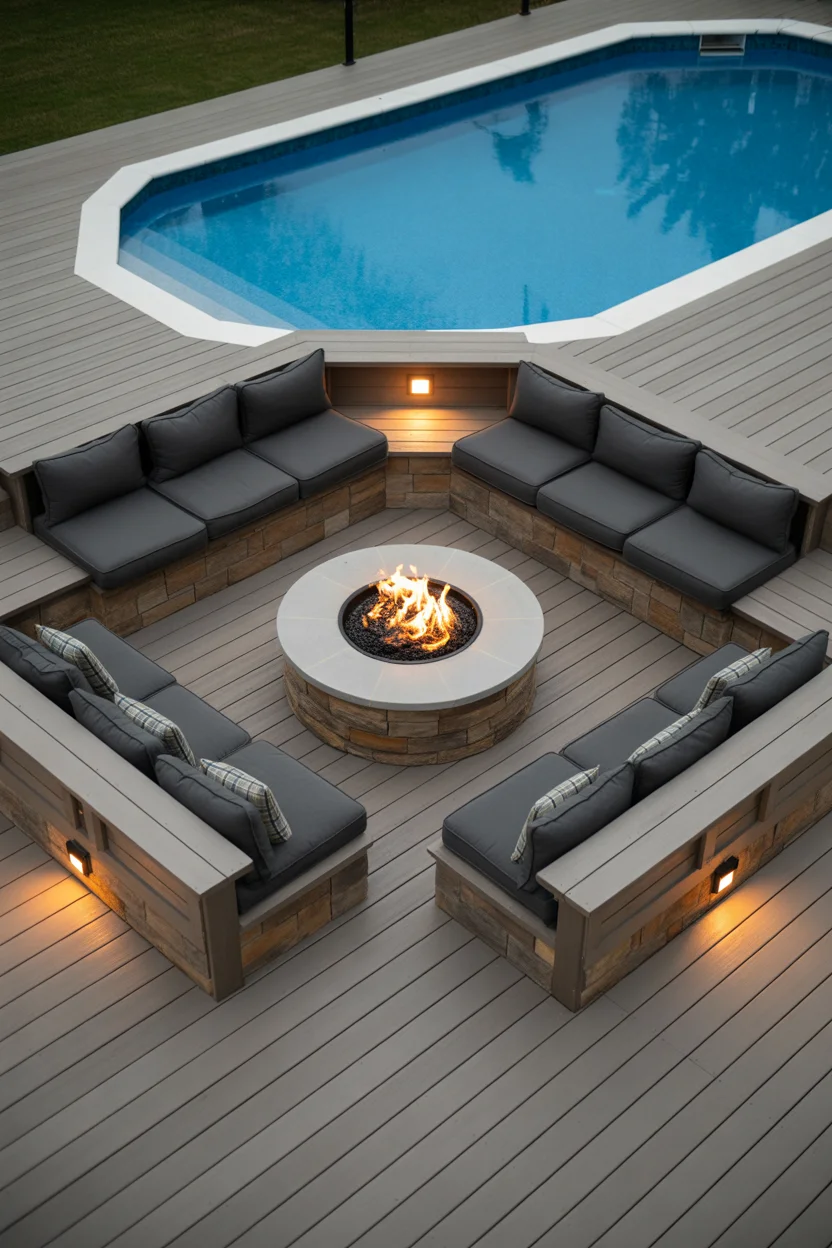 Deck With Dedicated Kids' Splash Zone