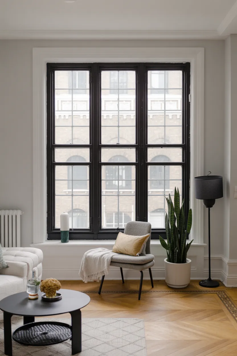 Black Window Frames for a Modern Edge