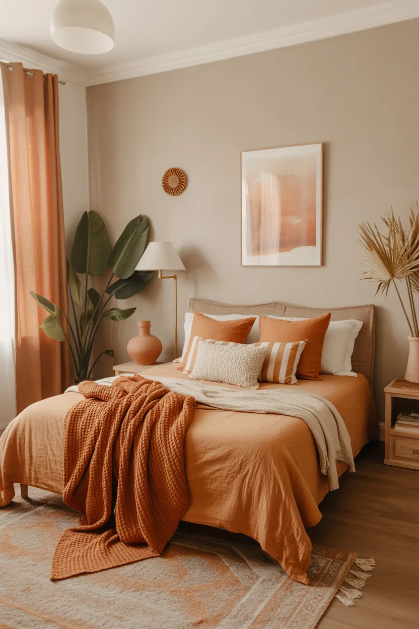 Earthy Color Palette — Rust, Cream, and Sage
