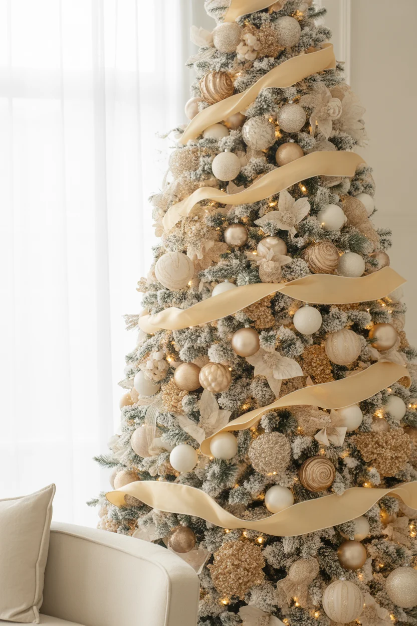 Elegant Neutral Christmas Tree