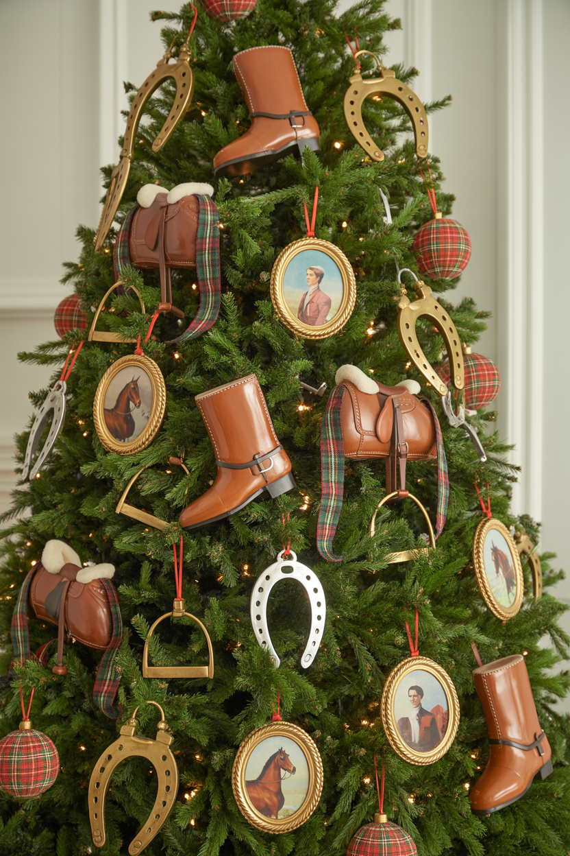  Equestrian-Inspired Christmas Ornaments
