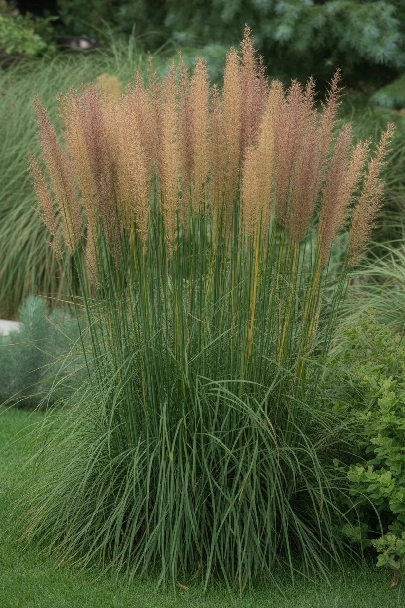 Feather Reed Grass Vertical Accent