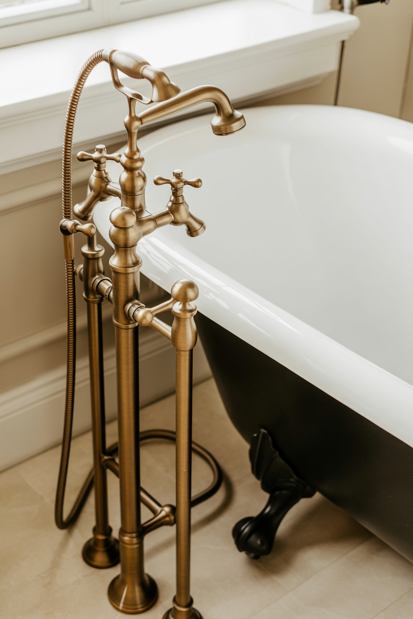Freestanding Tub Filler Fixture