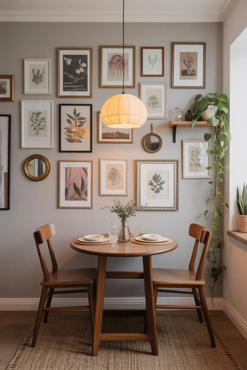 Gallery Wall to Add Personality Without Furniture