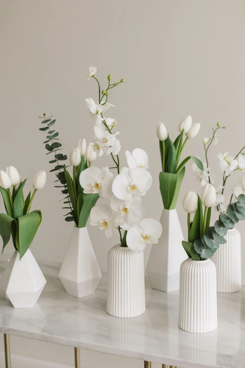 Modern Minimalist Flower Bar