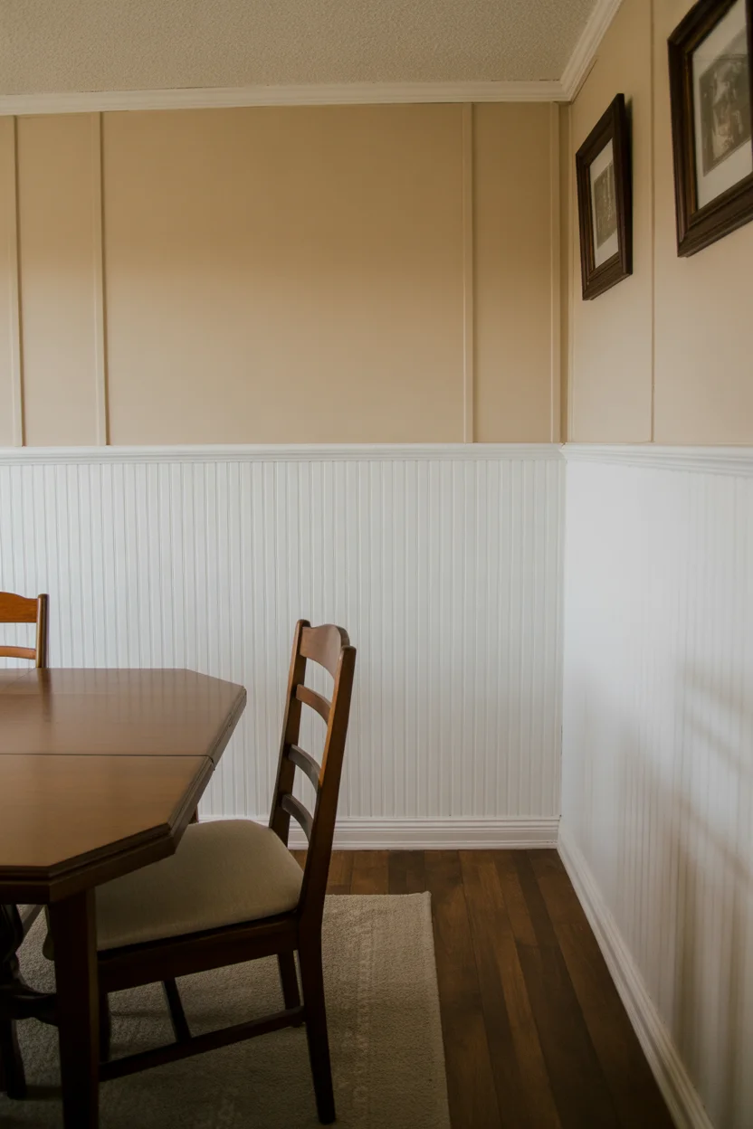  Install Wainscoting for an Elegant Lower Wall Detail
