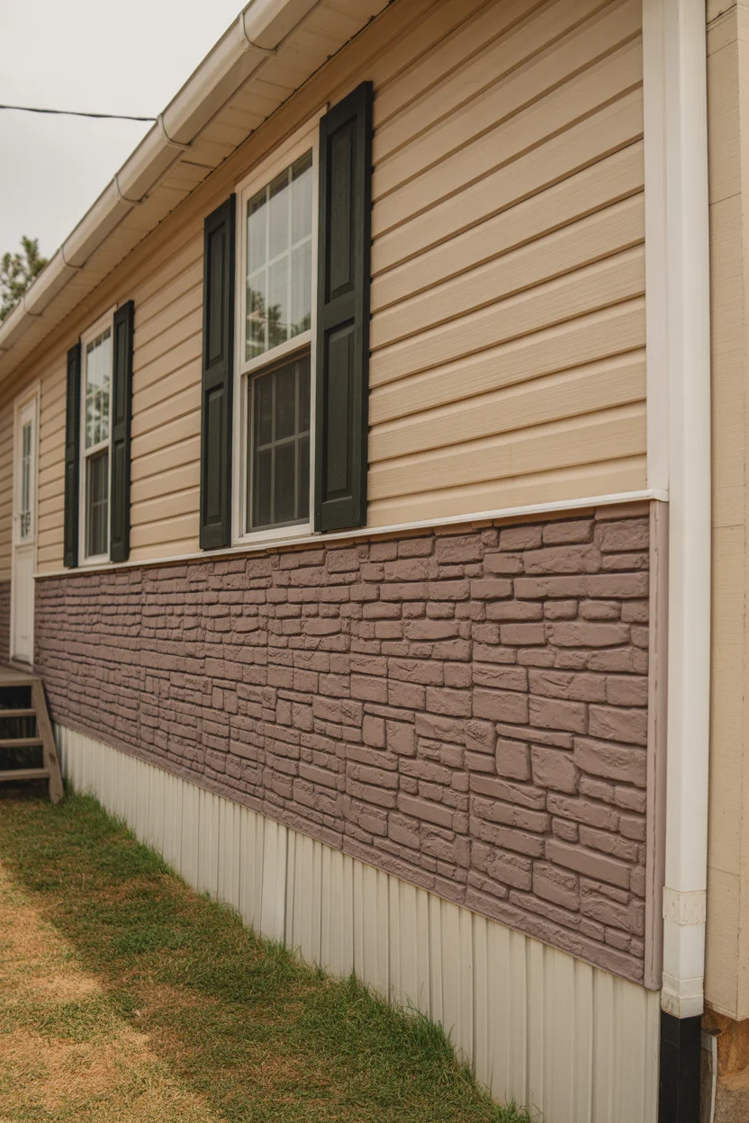 Install a Faux-Stone or Brick Exterior Finish