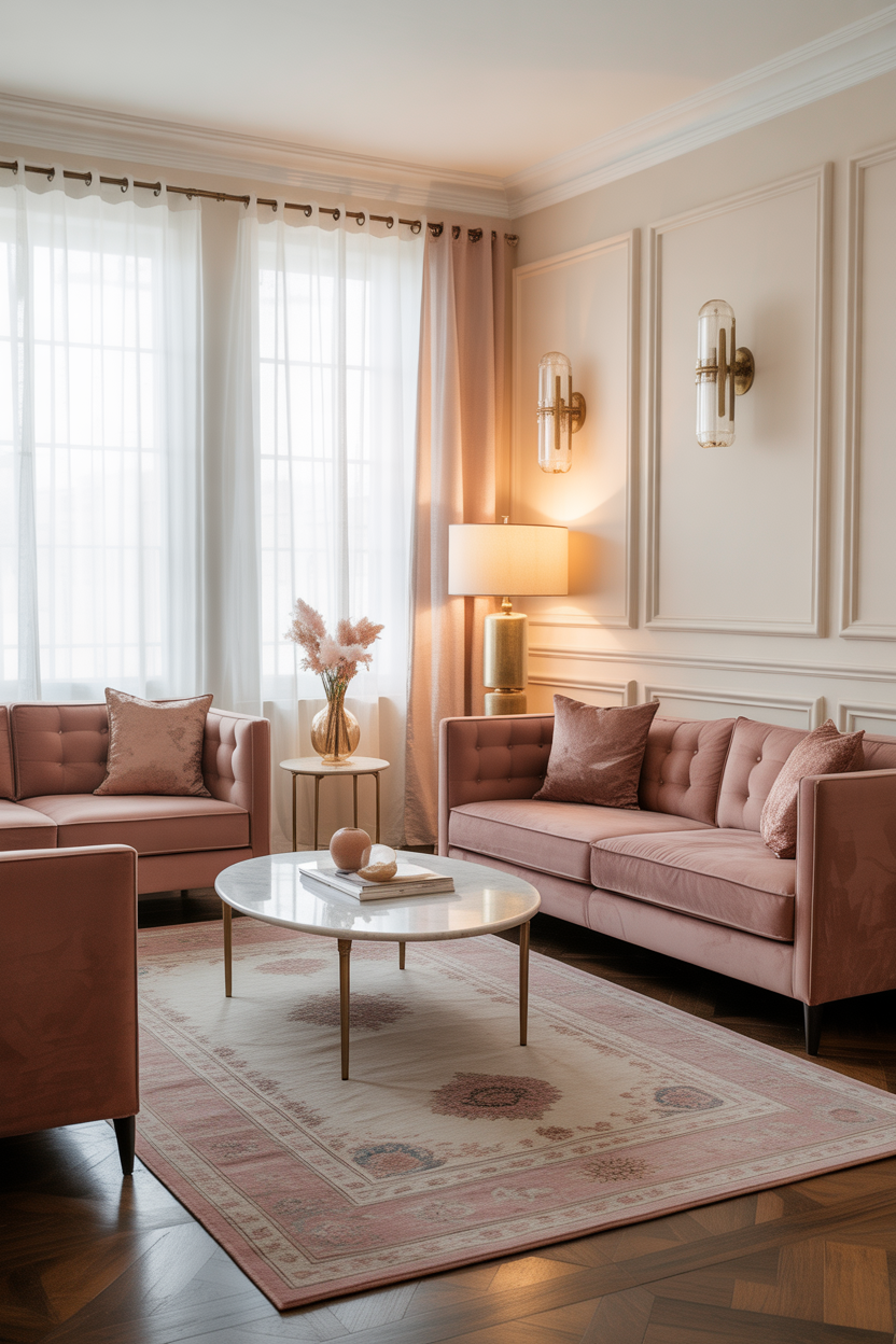 Introduce Dusty Rose for Unexpected Warmth