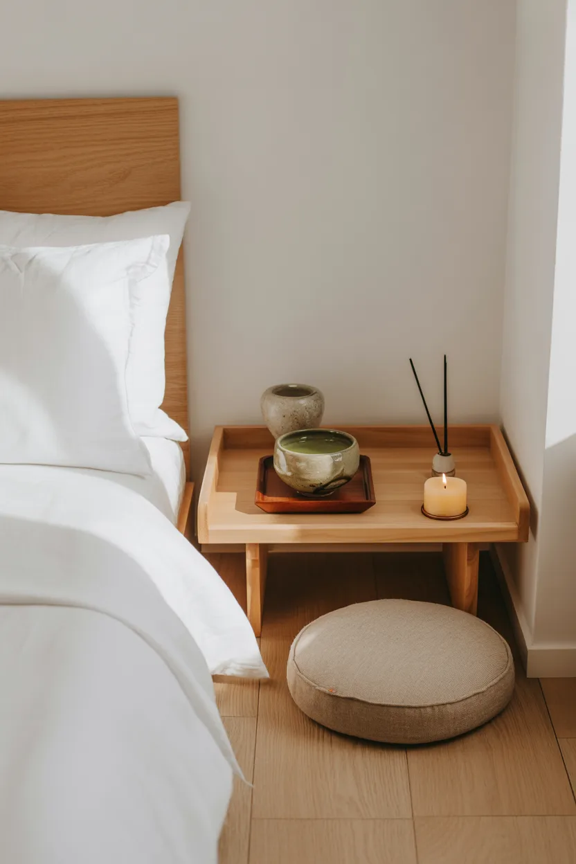  Japandi Bedroom With Morning Light Ritual Corner