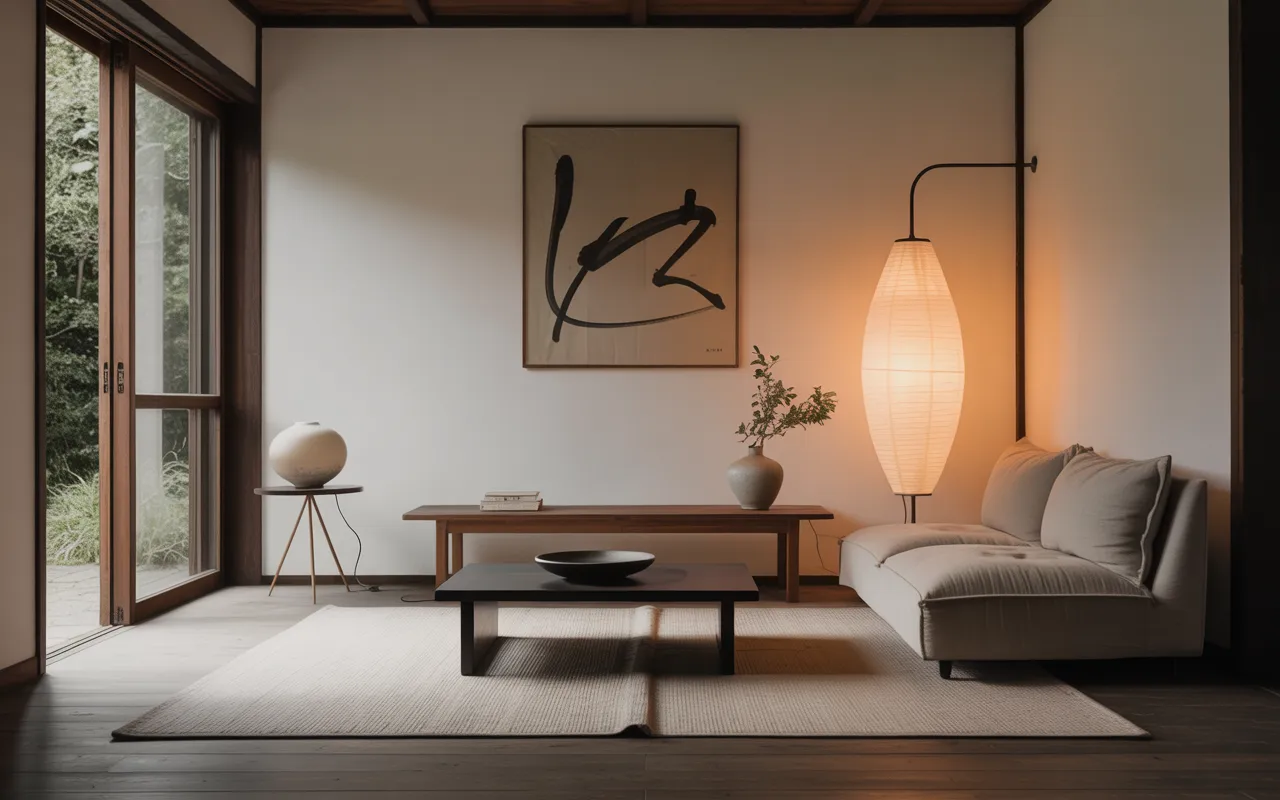 Japandi Living Room Ideas