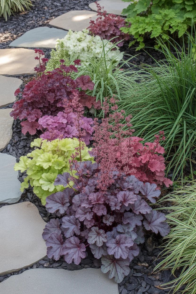 Jewel-Tone Border Cascade