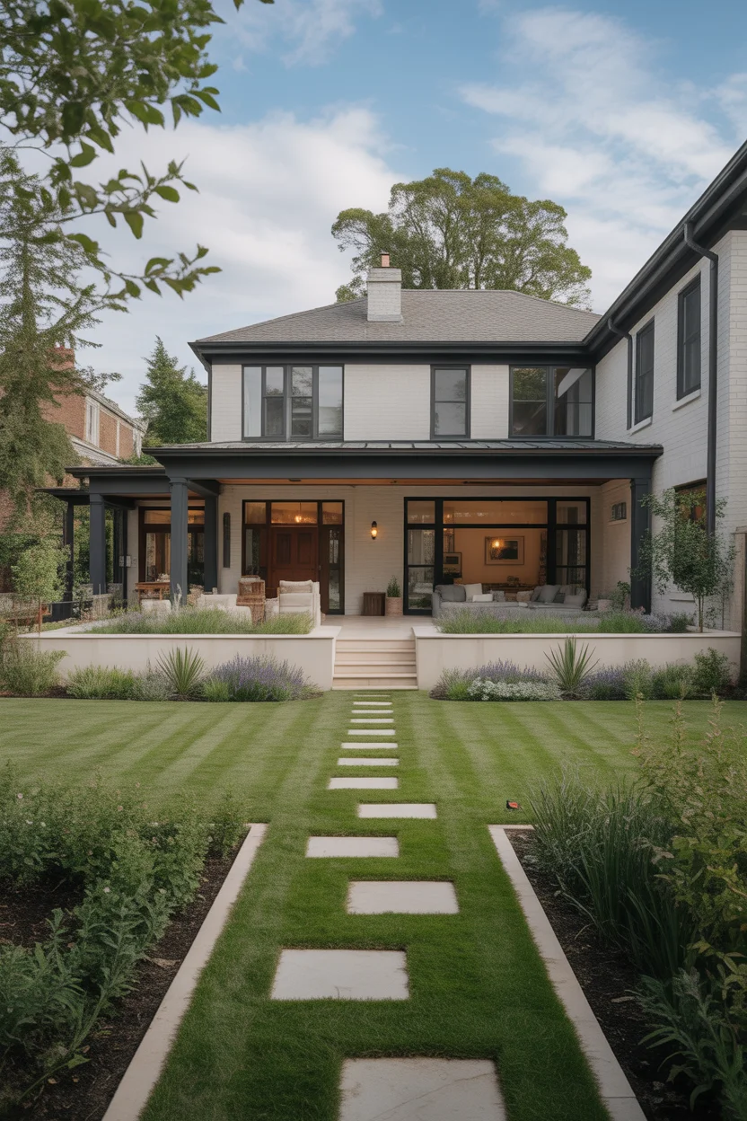 Lawn Versus Garden Proportions
