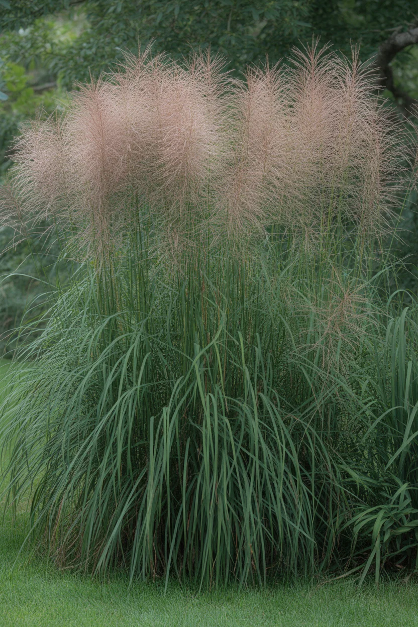 Maiden Grass Privacy Screen