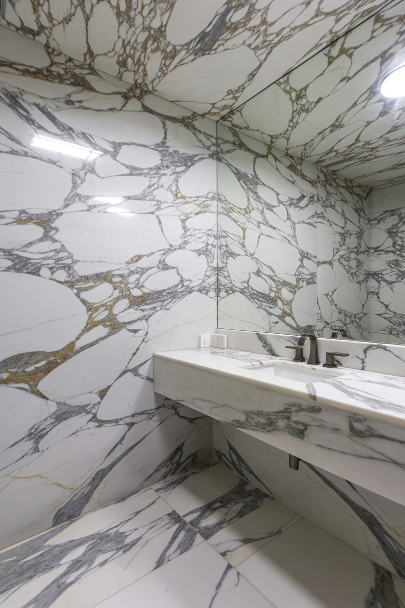 Marble From Floor to Ceiling