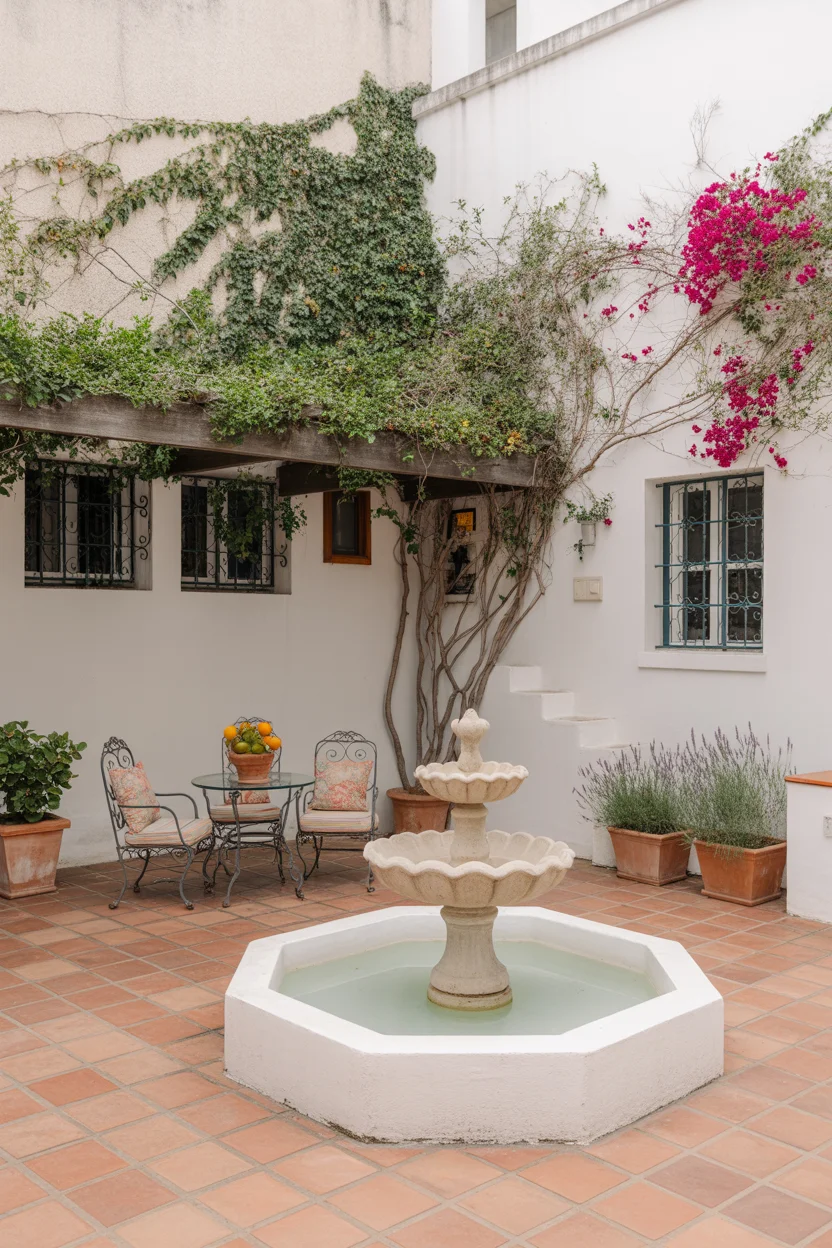 Mediterranean Courtyard Style