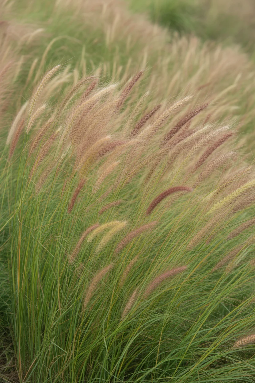 Mexican Feather Grass Meadow