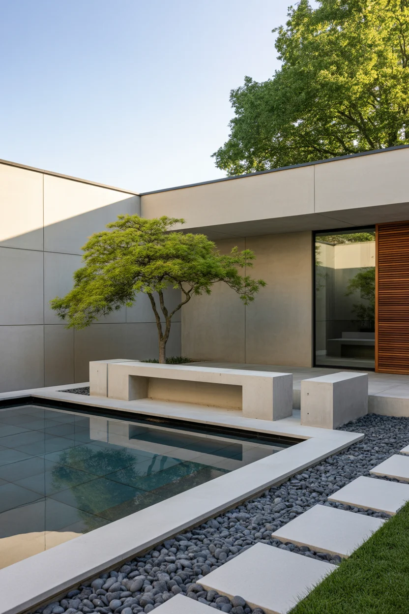 Modern Minimalist Zen Space