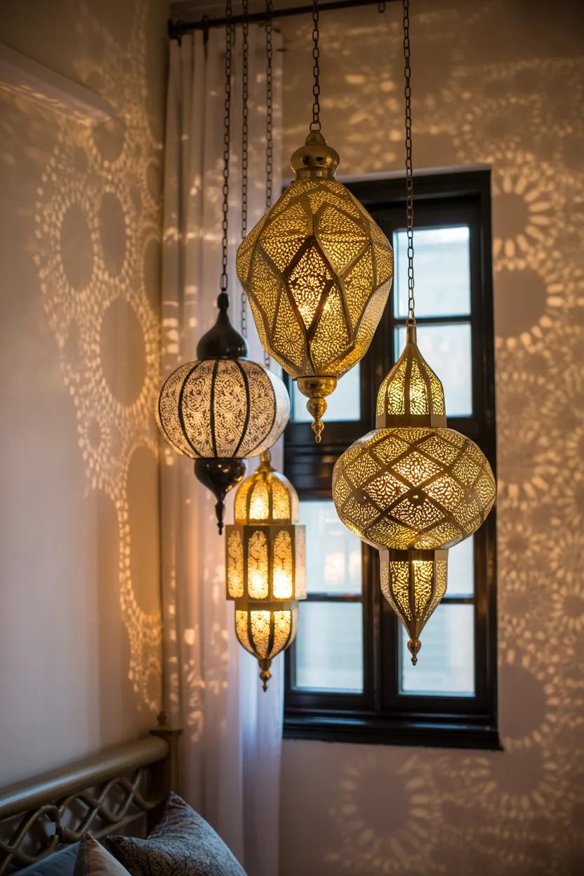 Moroccan Lanterns and Candlelight Ambiance