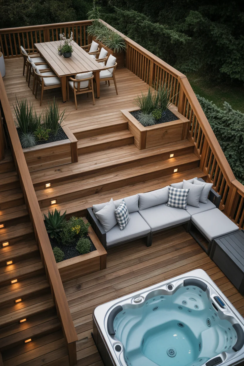 Multi-Level Deck Design