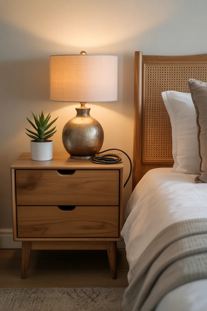 Nightstand on Each Side of the Bed