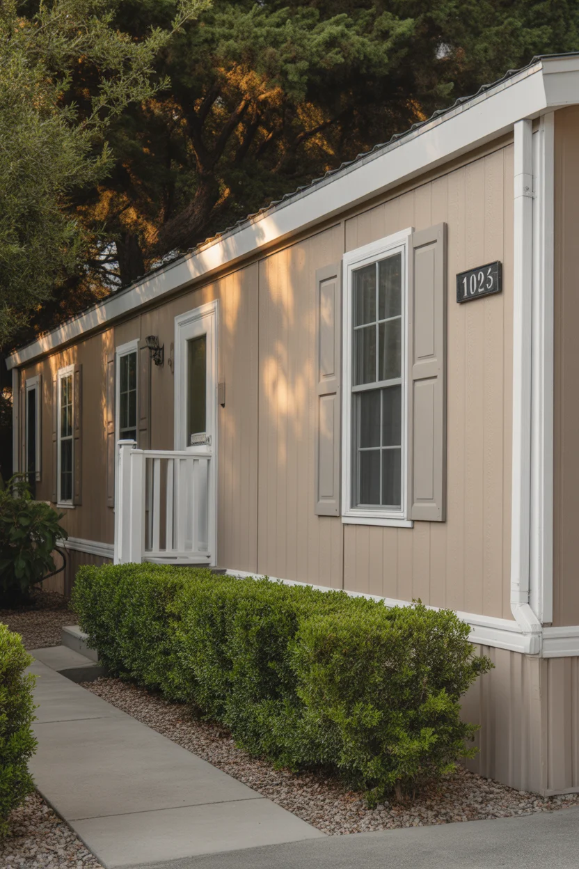 Paint the Exterior a Warm Greige Tone