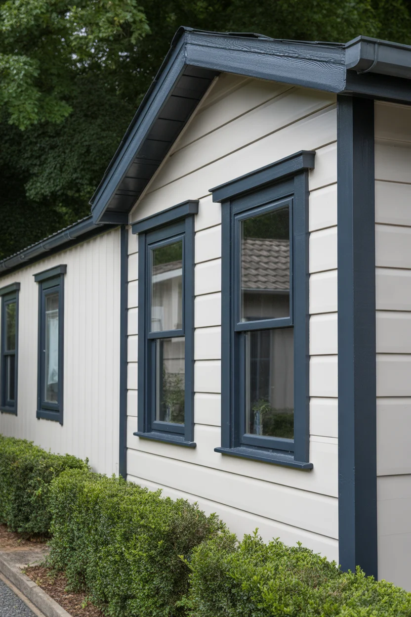 Paint the Roof Trim and Fascia in a Contrasting Color