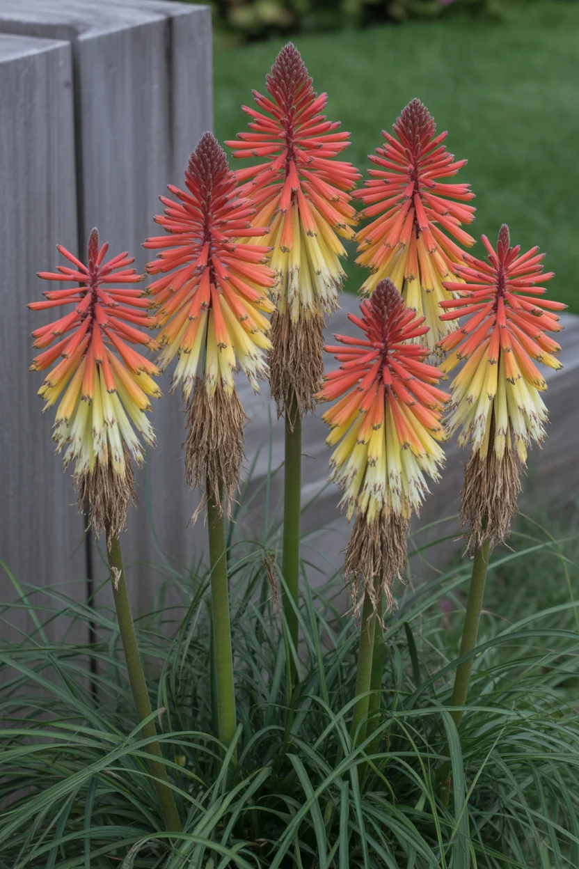 Red Hot Poker (Kniphofia)