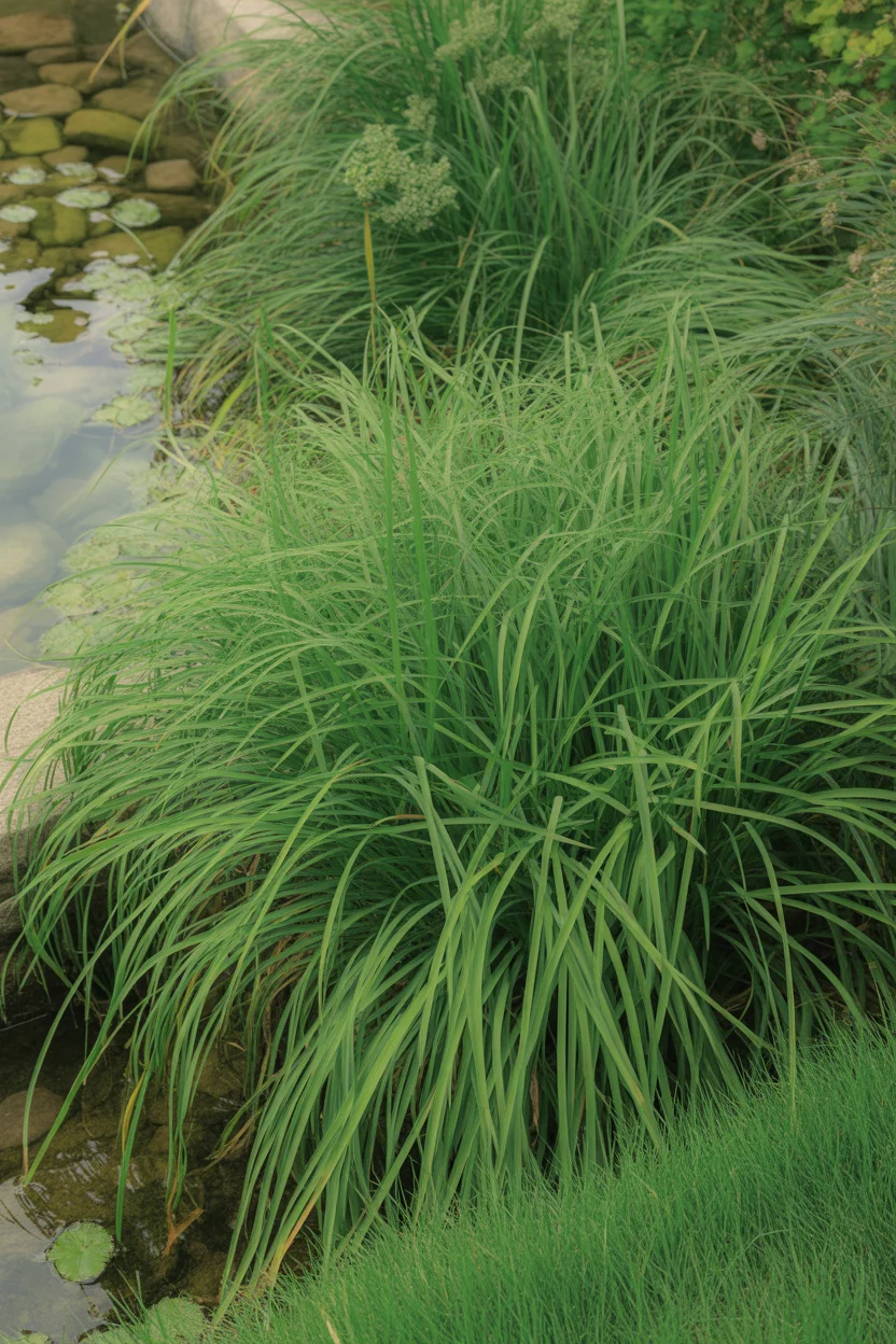 Sedge Grass Wet Area Solution