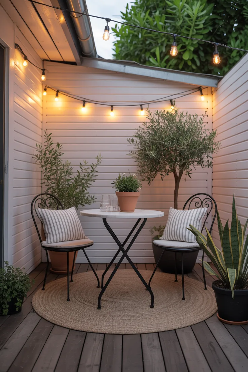 Small Deck With Big Impact — Bistro Style