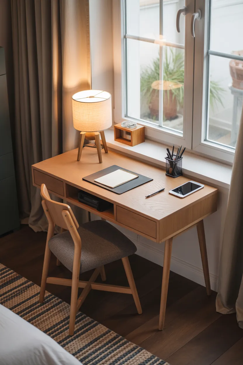 Small Desk or Writing Table for Working Guests