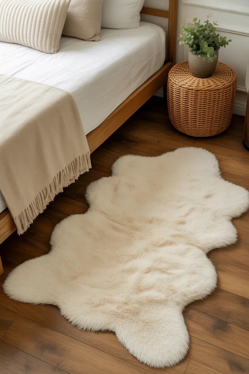 Soft Rug Underfoot for Morning Comfort