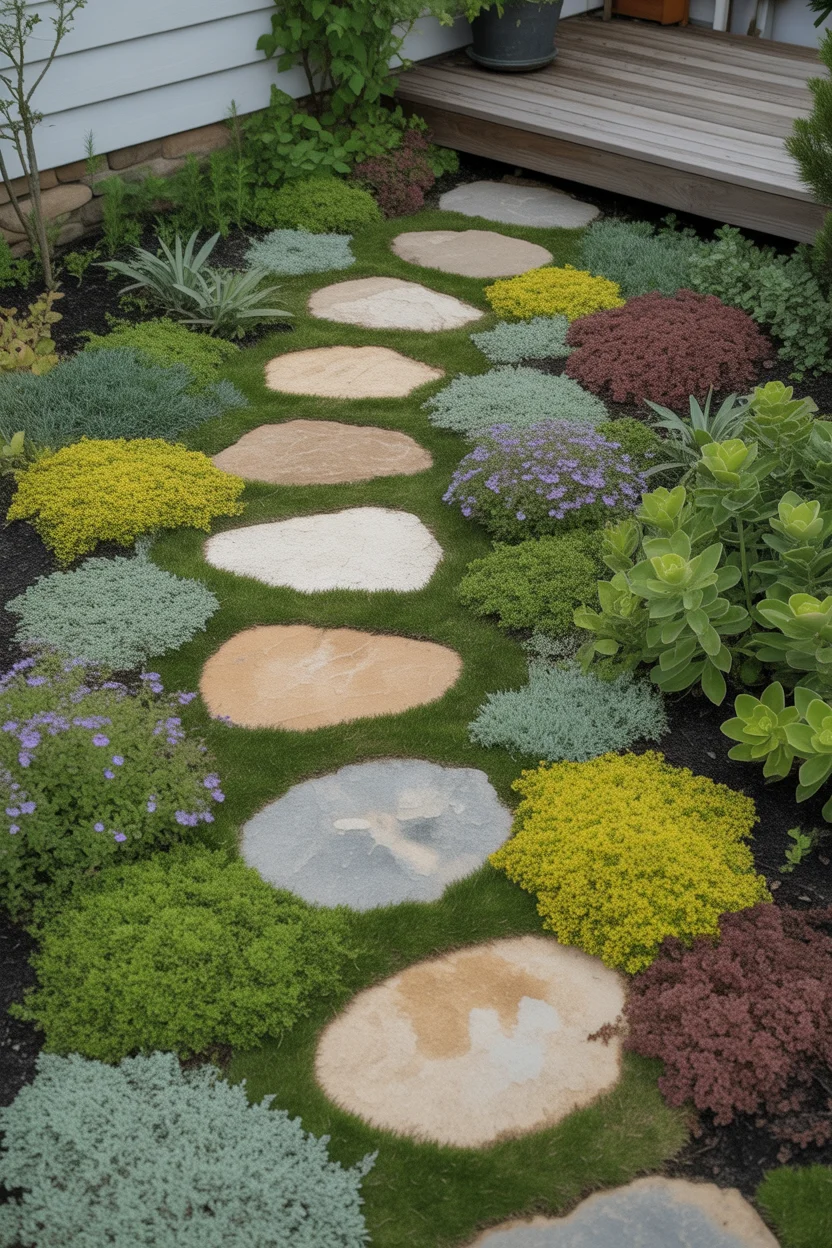 Stepping Stone Pathway Garden