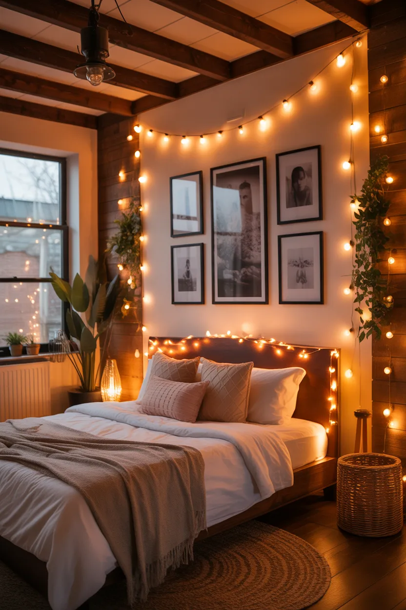 String Lights for Warm Ambient Glow