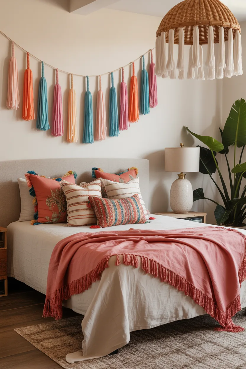 Tassel and Fringe Textile Accents