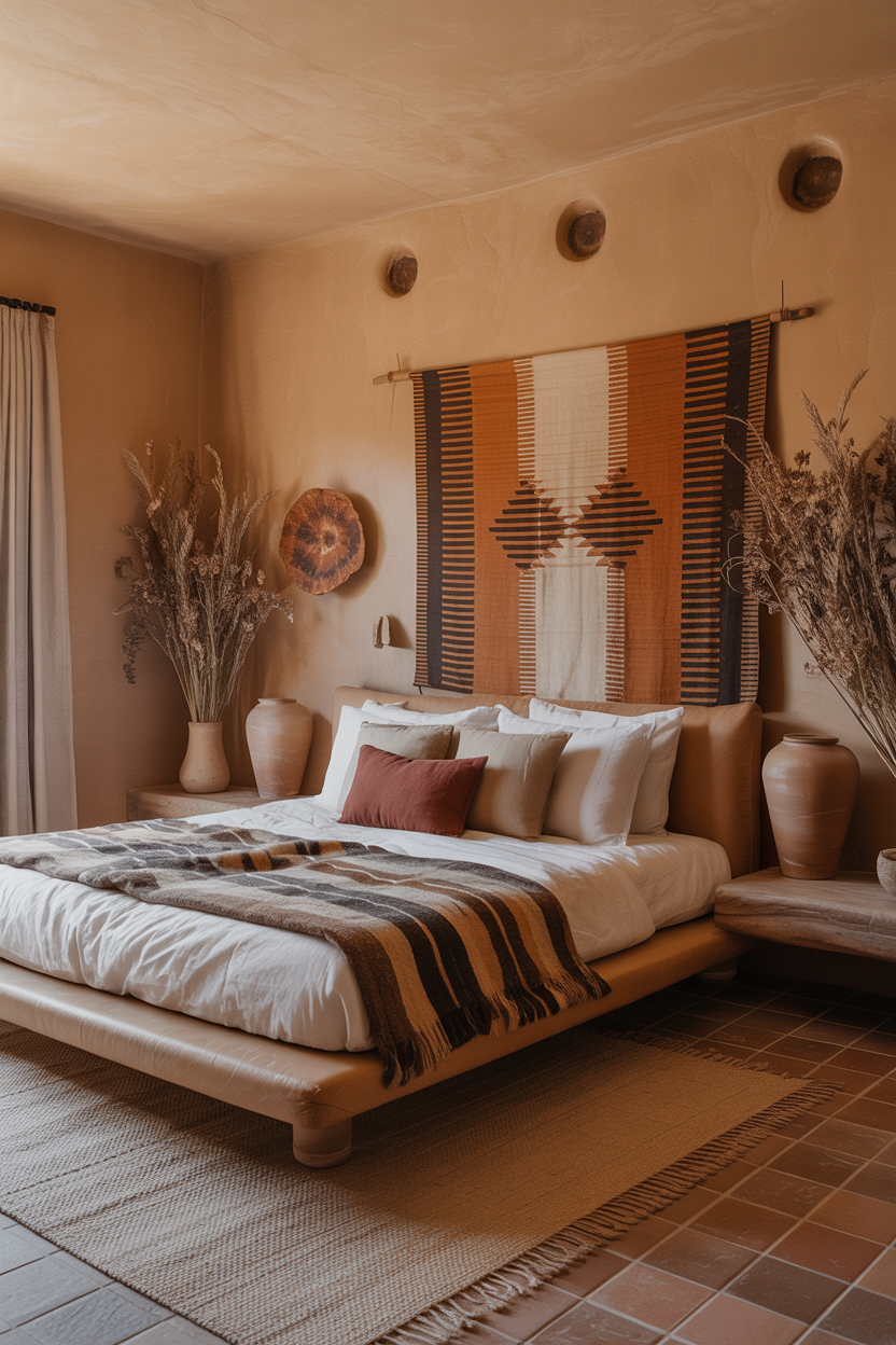 The Earthy Organic Bedroom With Desert Southwest Soul