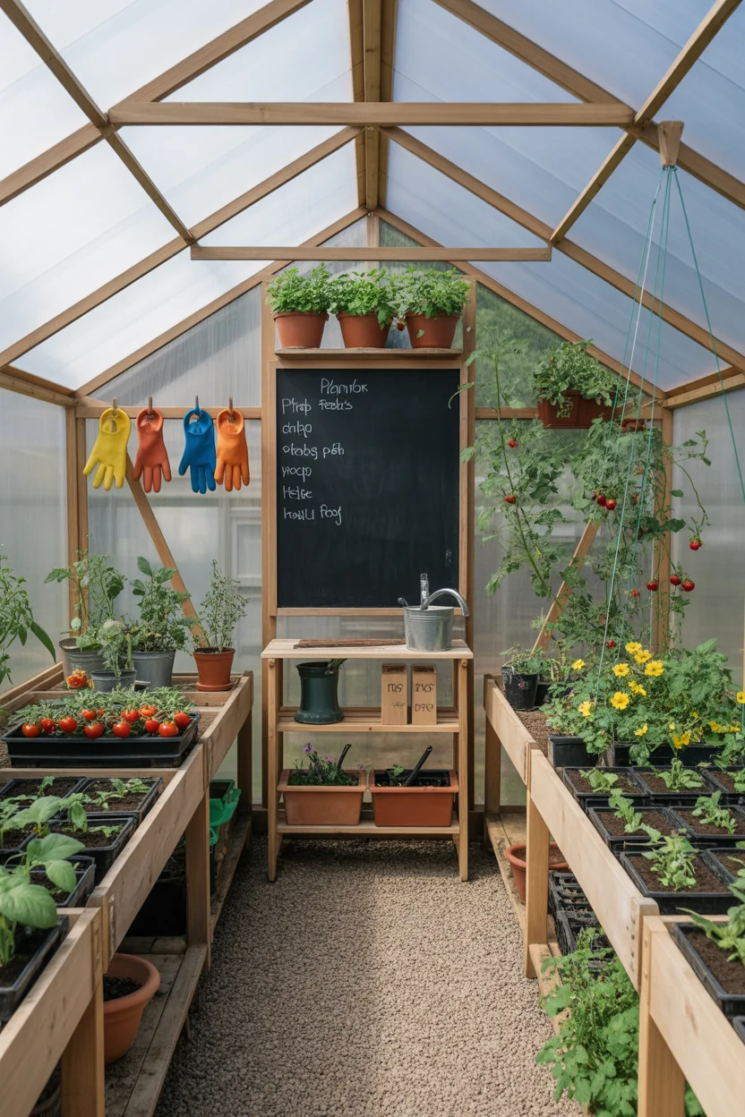 The Family Kitchen Garden Greenhouse