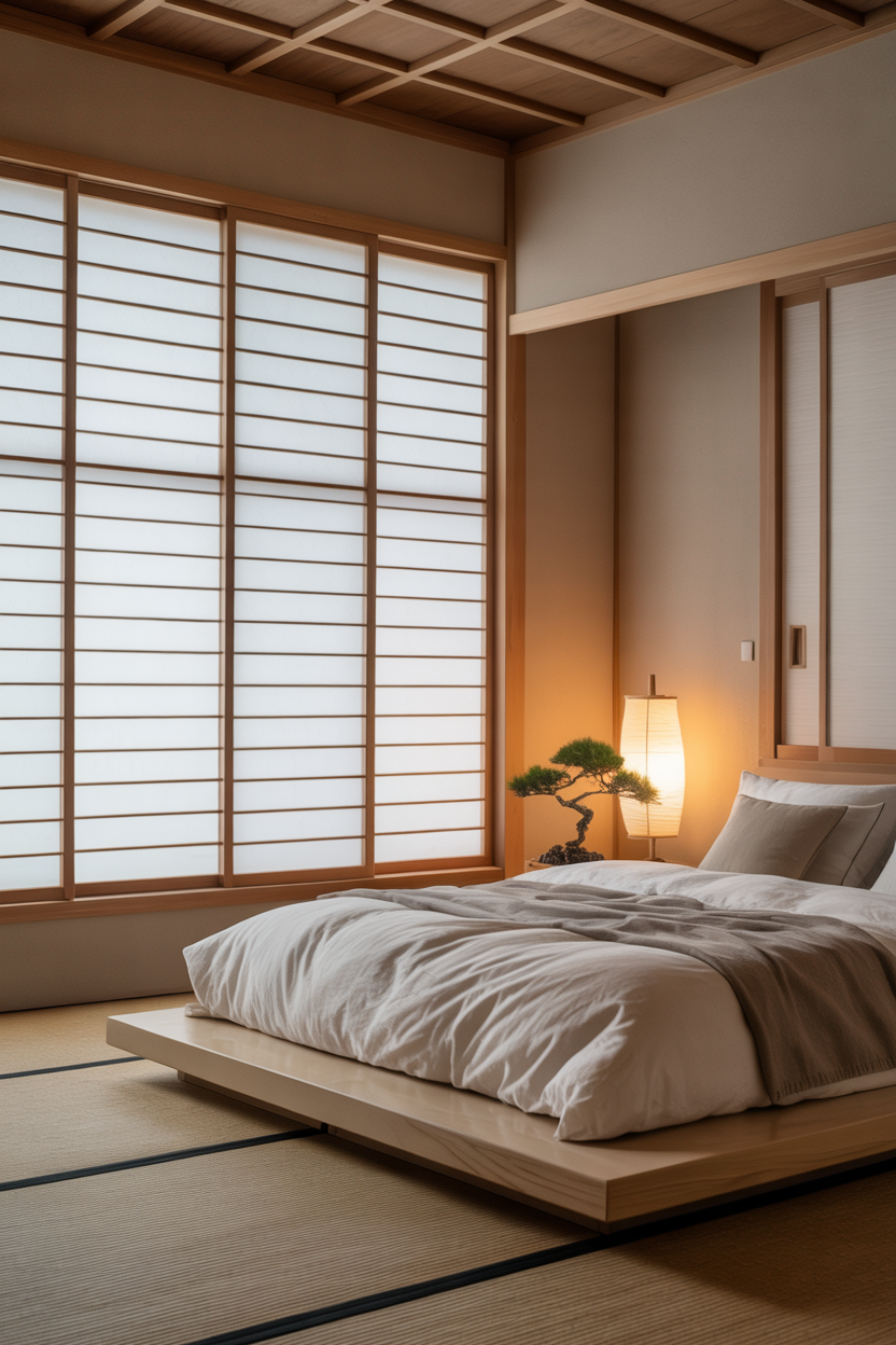 The Japanese Zen Retreat Bedroom With Ryokan Inspiration