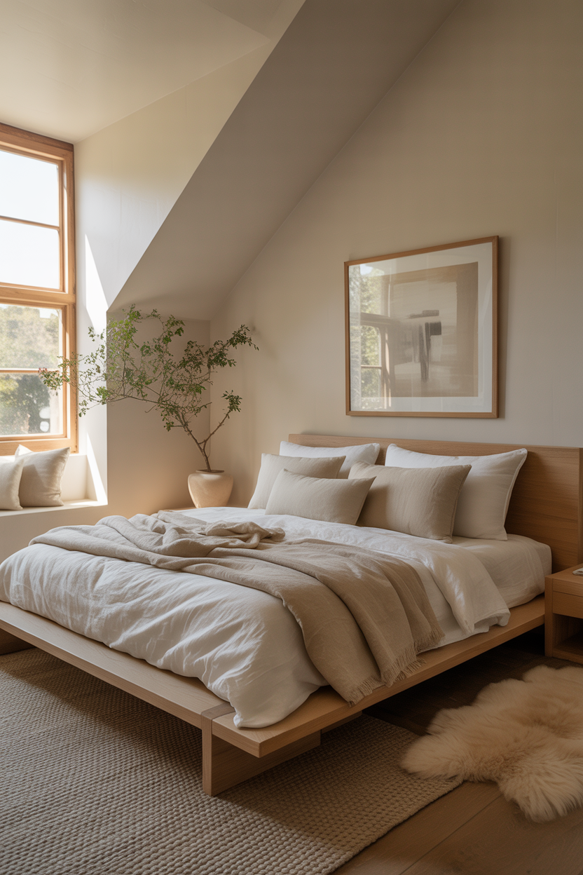 The Low-Profile Bed Frame That Calms the Whole Room