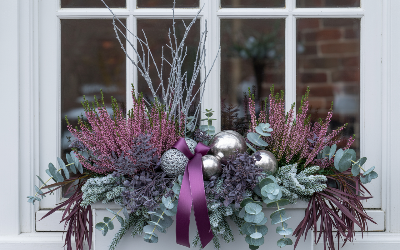 Winter Window Box Ideas