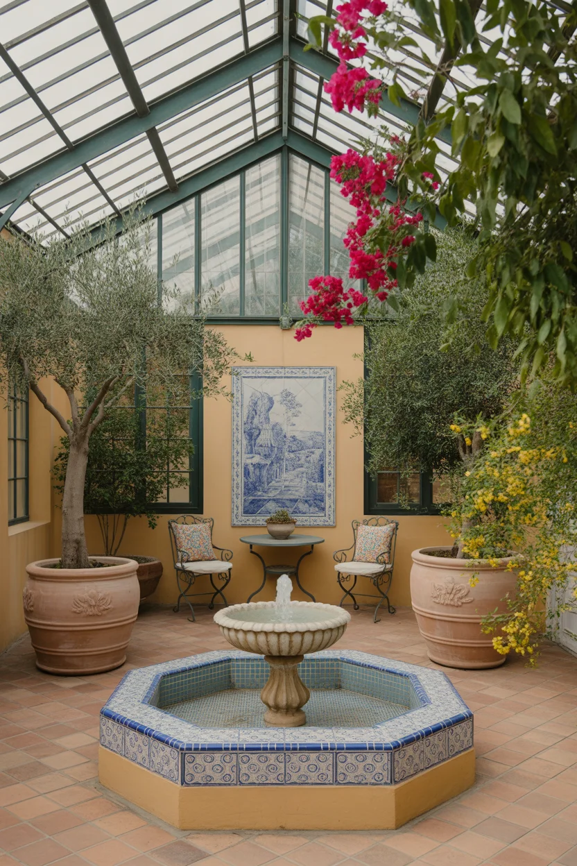 The Mediterranean Courtyard Greenhouse